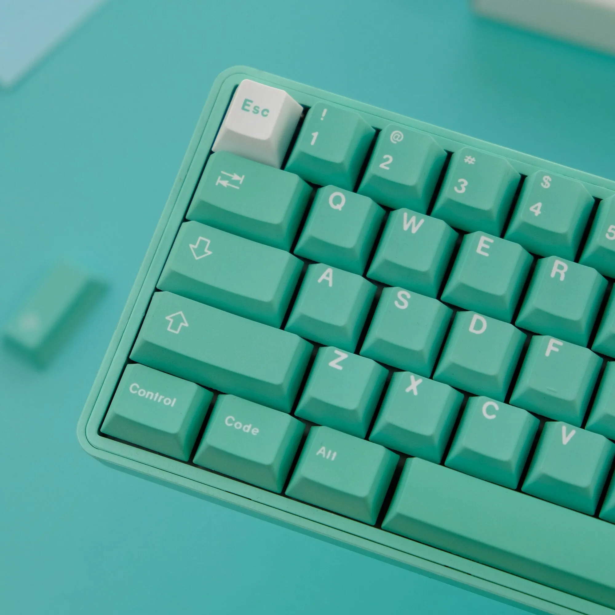 129 Keys  green keycaps set  |  Cherry profile keycaps set | Mechanical keyboard