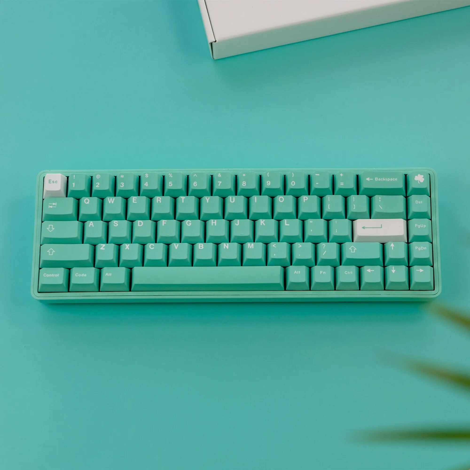 129 Keys  green keycaps set  |  Cherry profile keycaps set | Mechanical keyboard