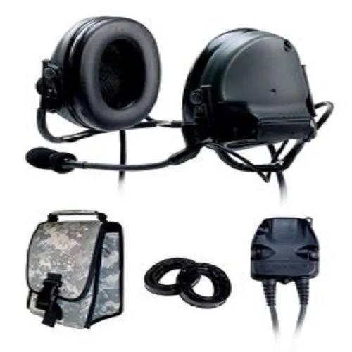 3M(TM) Peltor(TM) COMTAC(TM) III KIT - DUAL COMM- BACK BAND - FOLIAGE GREEN - RADIOS: AN/PRC-148, AN/PRC-152, AN/PRC-117, AN/PRC-119