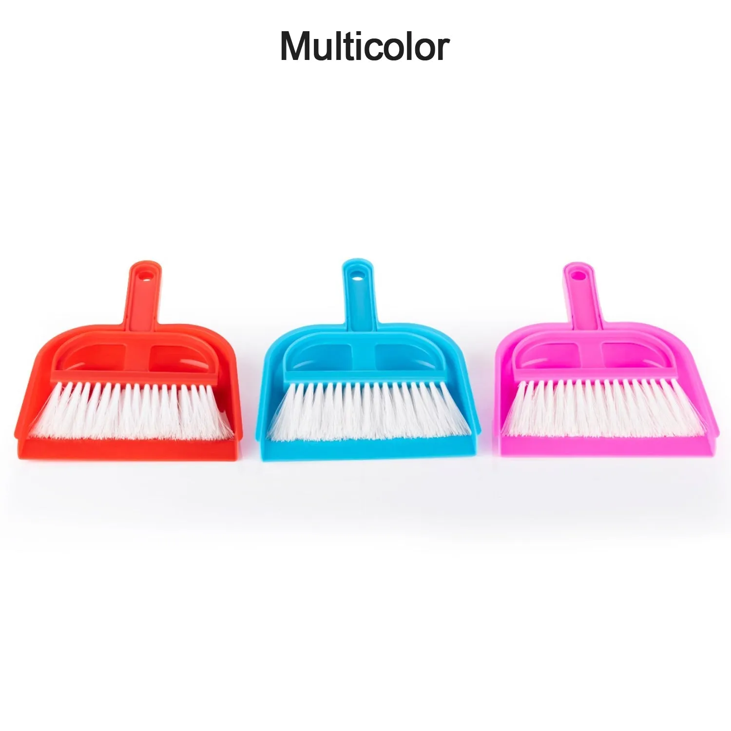 7618 Dustpan Supdi with Brush Broom Set for Multipurpose Cleaning Big Size