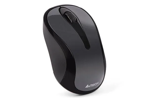 A4tech G3-280N 2.4g Optical Wireless Mouse (Glossy Grey)