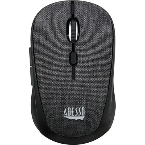 Adesso iMouse S80B Wireless Fabric Optical Mini Mouse (Black)