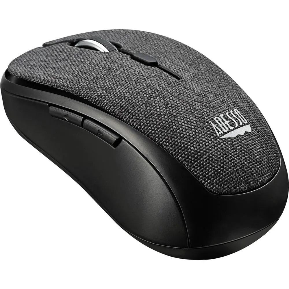 Adesso iMouse S80B Wireless Fabric Optical Mini Mouse (Black)