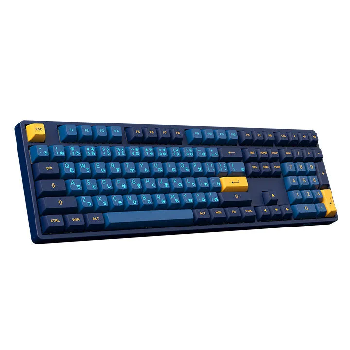 Akko 5108 Macaw Hiragana Version RGB Full Size Hot-Swappable Mechanical Keyboard (Akko CS Radiant Red)