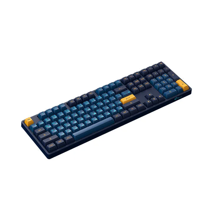 Akko 5108 Macaw Hiragana Version RGB Full Size Hot-Swappable Mechanical Keyboard (Akko CS Radiant Red)