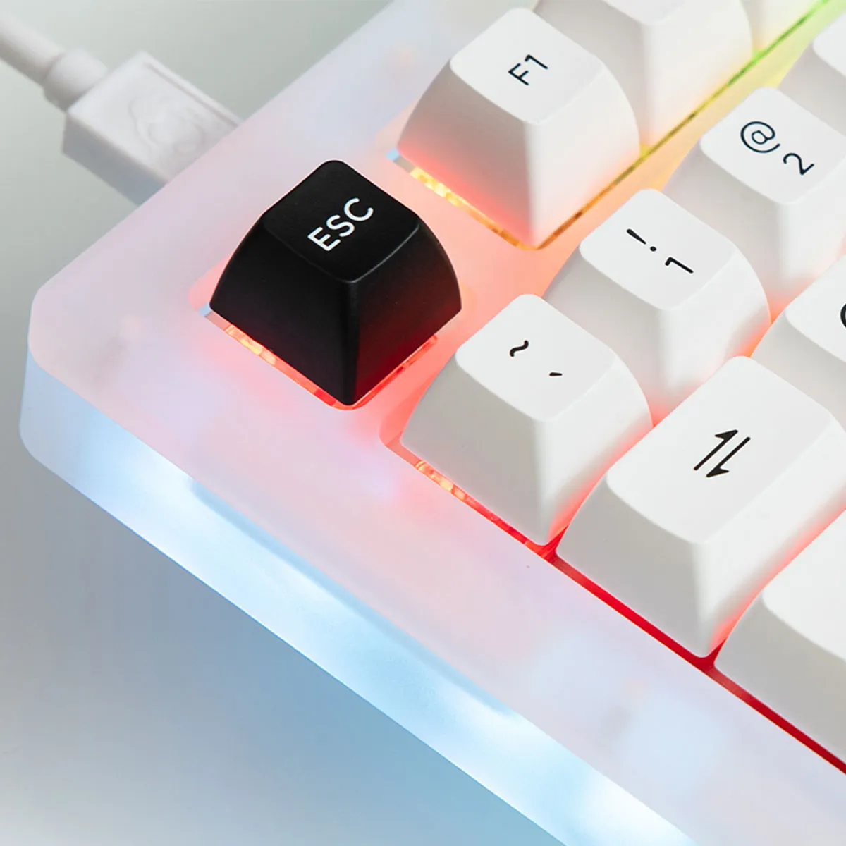 AKKO ACR Pro 75 RGB Hot-Swappable Mechanical Keyboard (Akko Crystal)