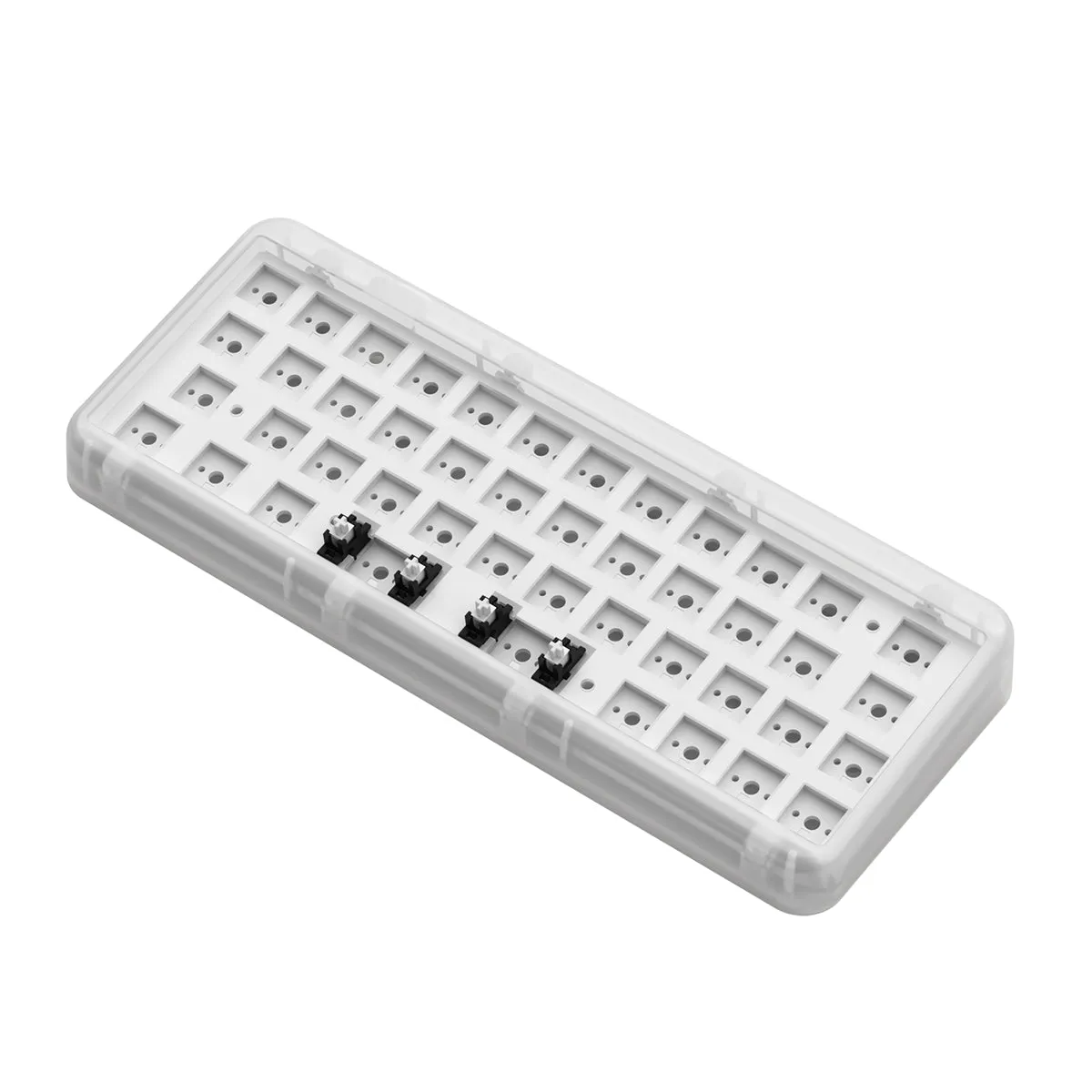 Akko ACR Top 40 Barebone Custom Hot-Swappable Mechanical Keyboard Diy Kit Top Mount (White)