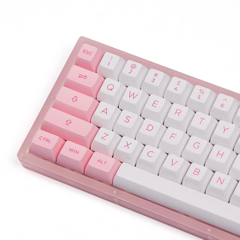 AKKO ACR61 COMBO RGB HOT-SWAPPABLE ACRYLIC MECHANICAL KEYBOARD PRUNUS LANNESIANA (JELLY PINK SWITCH)