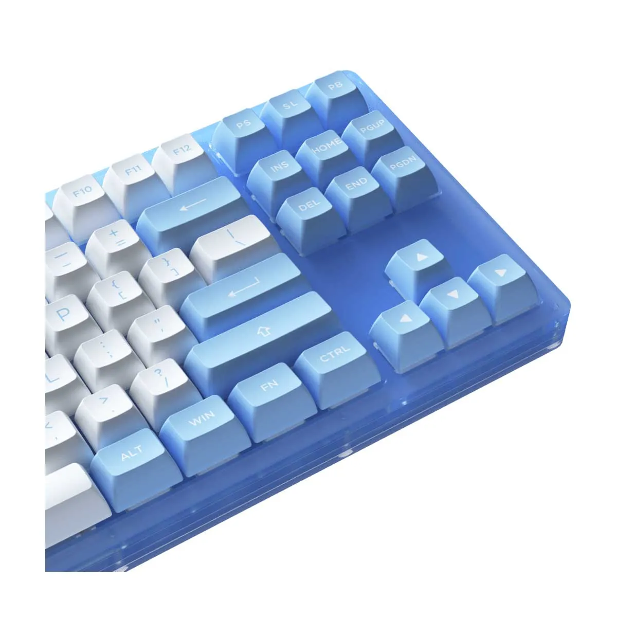 AKKO ACR87 COMBO RGB HOT-SWAPPABLE ACRYLIC MECHANICAL KEYBOARD DOLL OF THE PRINCESS (JELLY BLUE SWITCH)