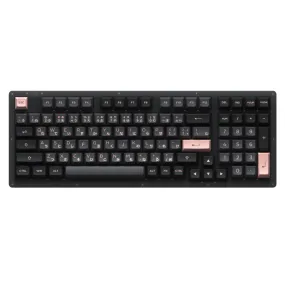 AKKO ACR98 COMBO RGB HOT-SWAPPABLE ACRYLIC MECHANICAL KEYBOARD BLACK & PINK (JELLY BLACK SWITCH)