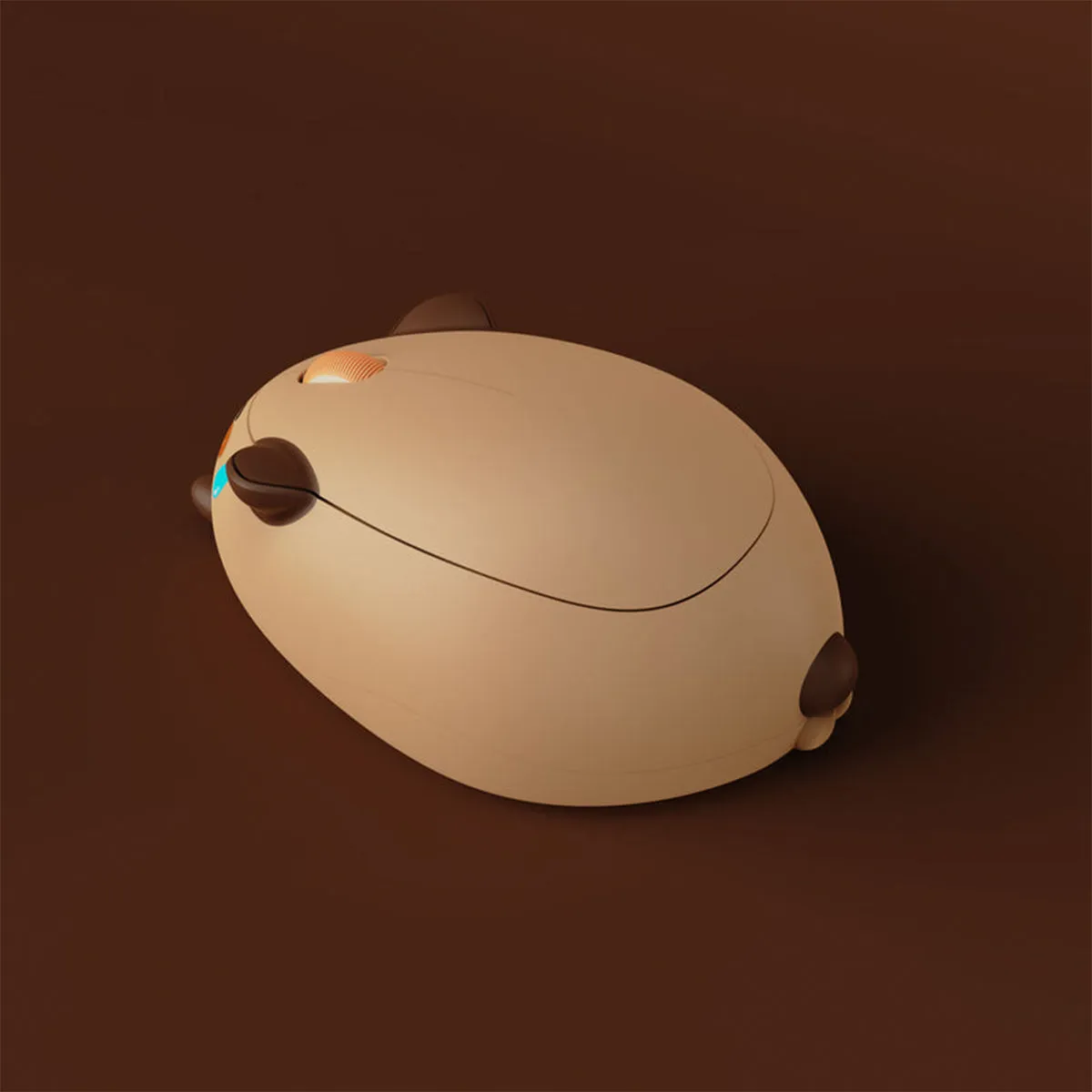 Akko Capybara Wireless Mouse (Brown)