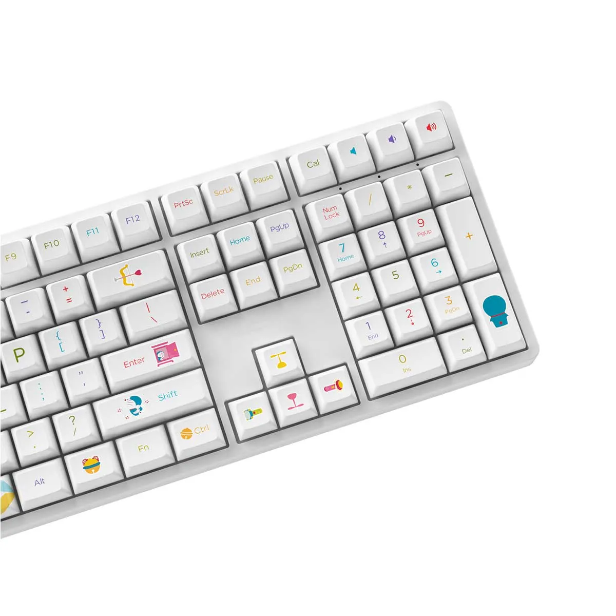 Akko Doraemon Rainbow 5108S RGB Wired Mechanical Keyboard (Akko CS Sakura)