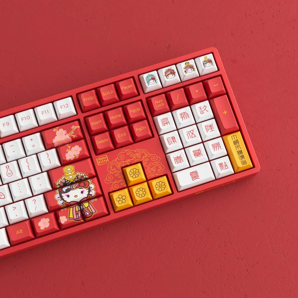 Akko Hello Kitty 5108S Peking Opera B RGB Mechanical Keyboard (Akko CS Sakura)