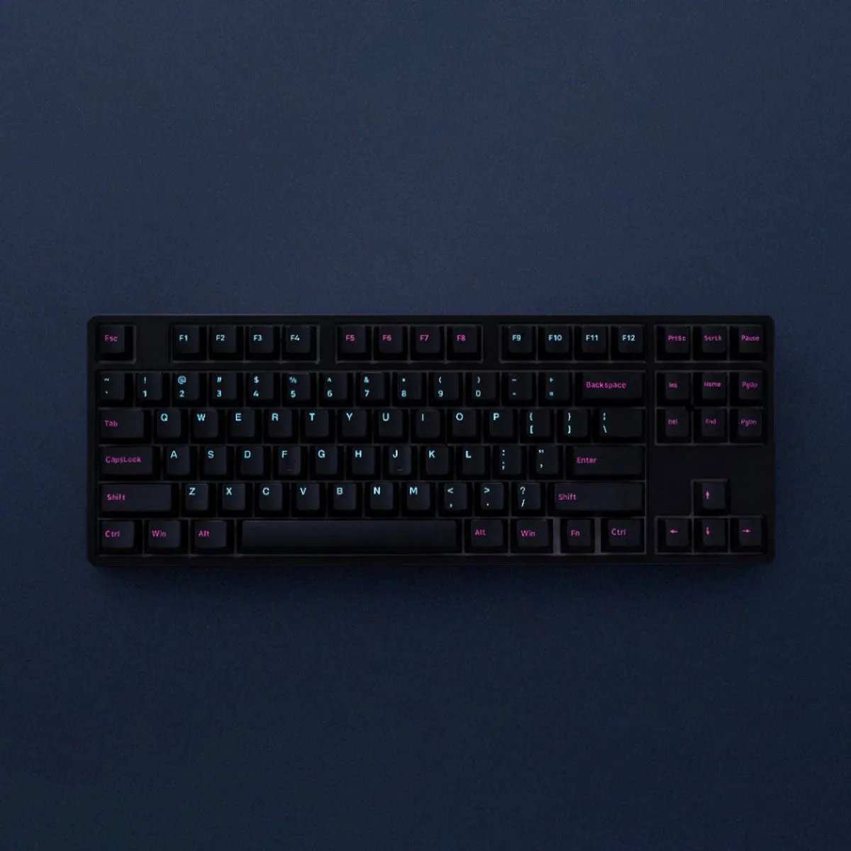 Akko Midnight 5087S VIA QMK Wired RGB Hot-Swappable Mechanical Keyboard (Akko V3 Cream Yellow Pro)