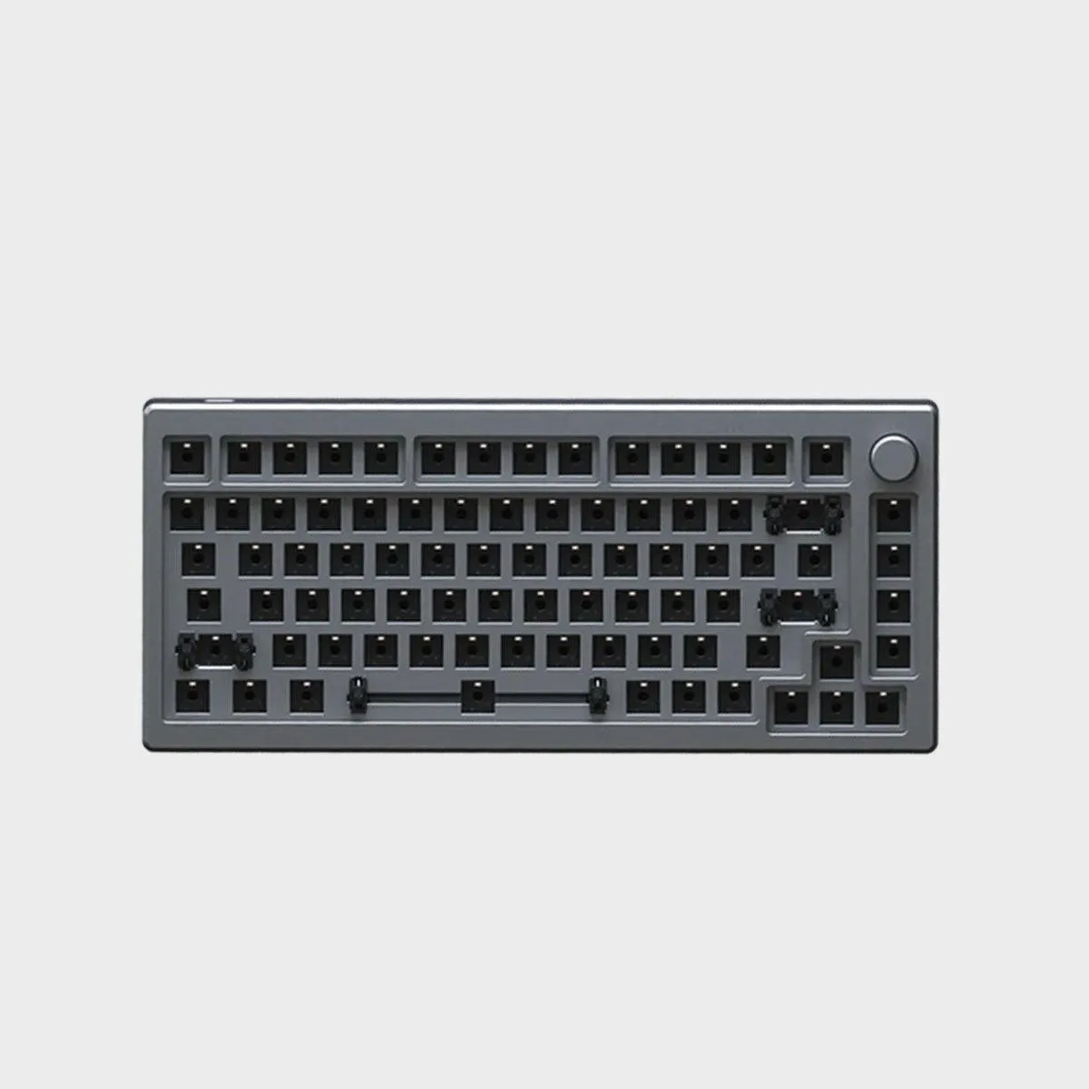 AKKO MOD007 V2 RGB Hot-Swappable Mechanical Keyboard DIY Kit With Gasket Mount Structure (Space Gray)