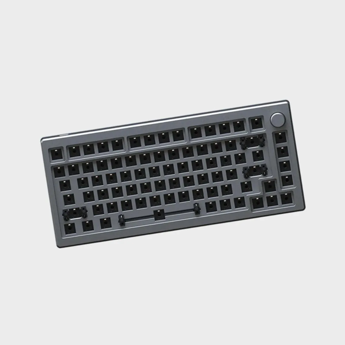 AKKO MOD007 V2 RGB Hot-Swappable Mechanical Keyboard DIY Kit With Gasket Mount Structure (Space Gray)