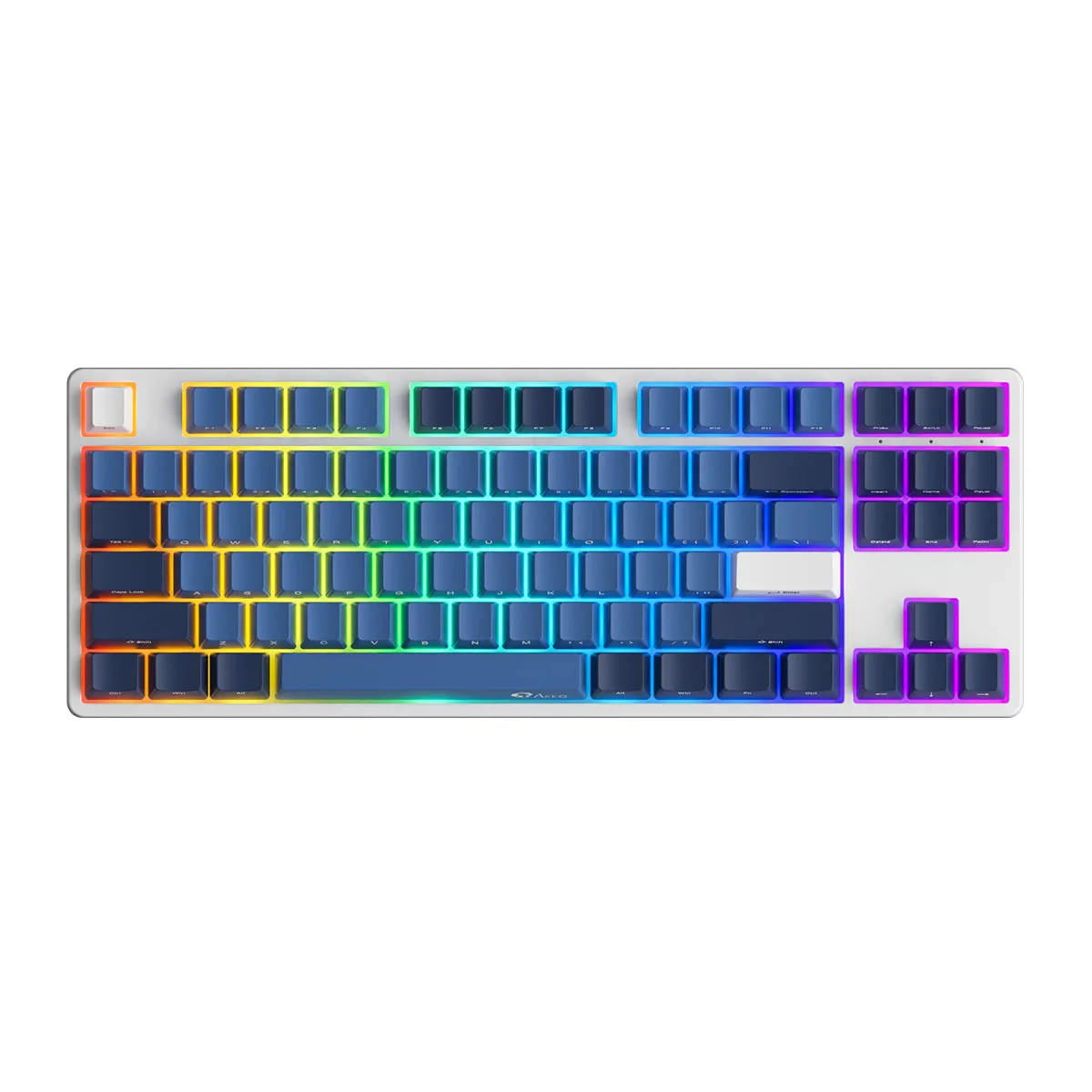 Akko Ocean Star 5087S SP VIA RGB Hot-Swappable Mechanical Keyboard (Akko CS Ocean Blue)