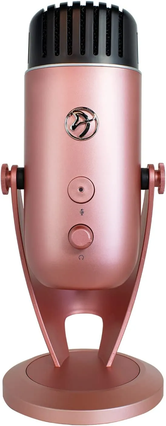 Arozzi Colonna USB Condenser Microphone Rose Gold Or Rose