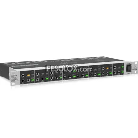 Behringer DI800 ULTRA-DI PRO Professional 8-Channel Mains/Phantom Powered DI Box - Brand New