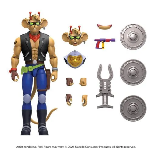 Biker Mice From Mars - Throttle - Super7  Figure (cartoon)