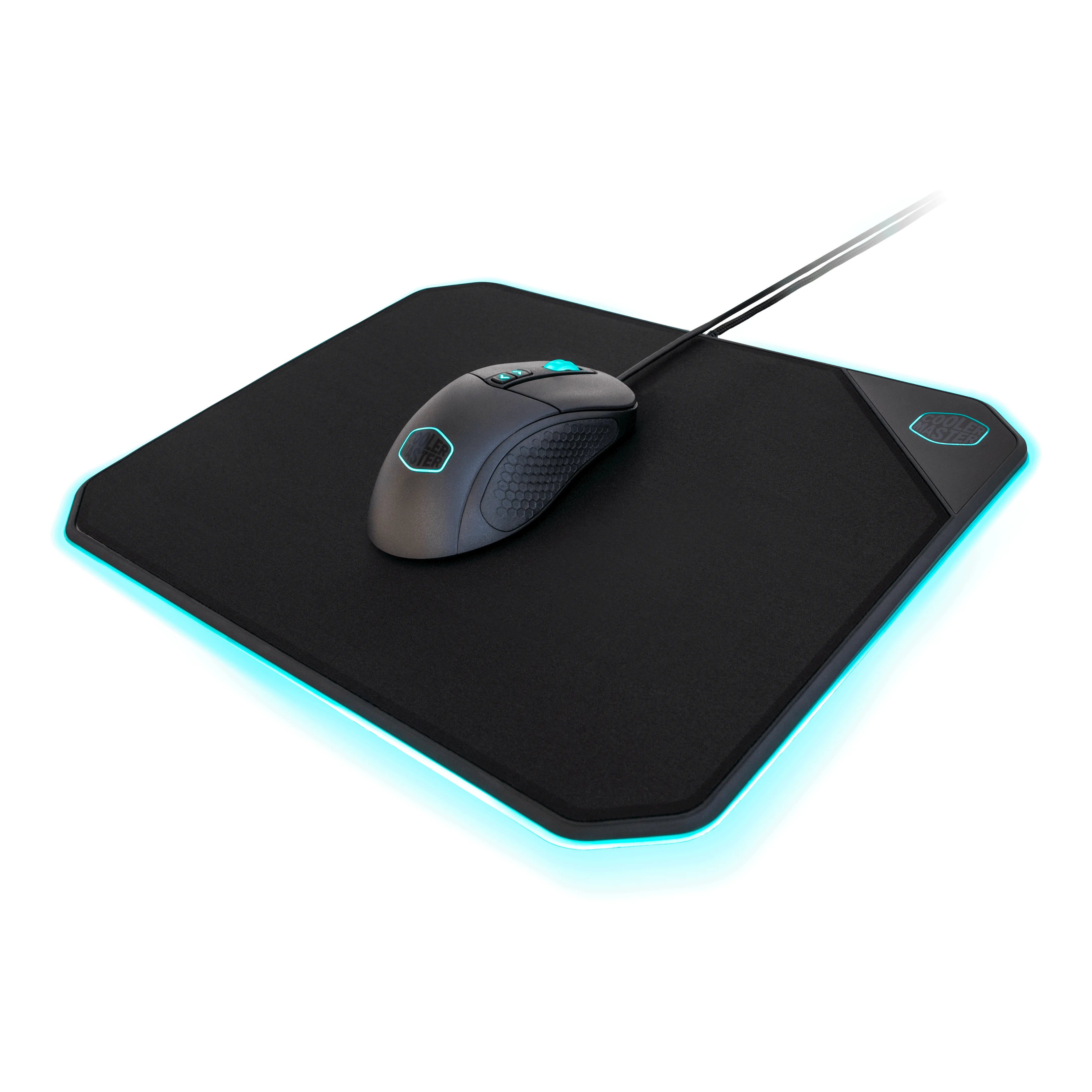 Cooler Master Masteraccessory MP860 RGB gaming mouse pad, black