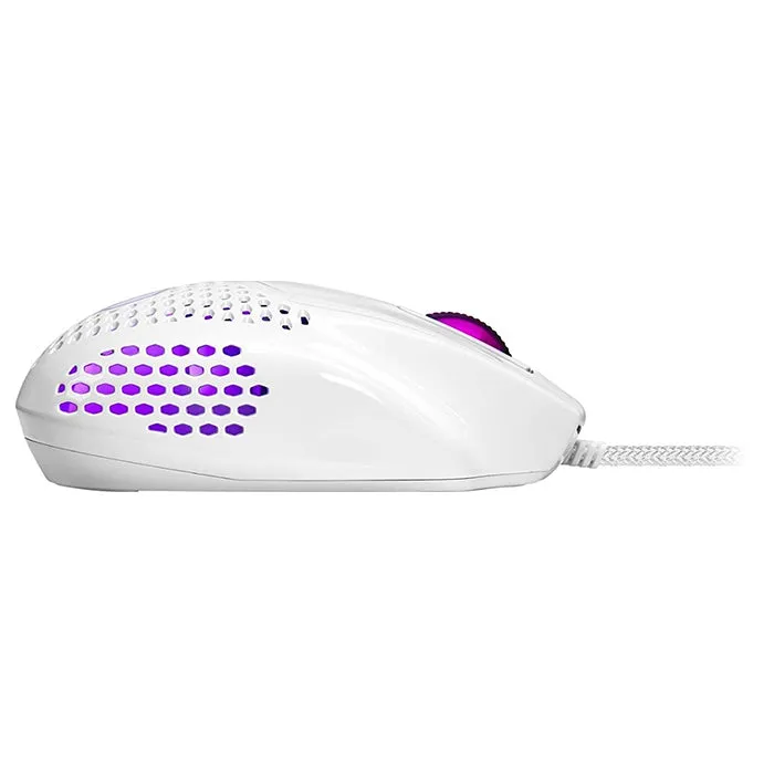 Cooler Master MM720 Wired Gaming Mouse, Glossy White