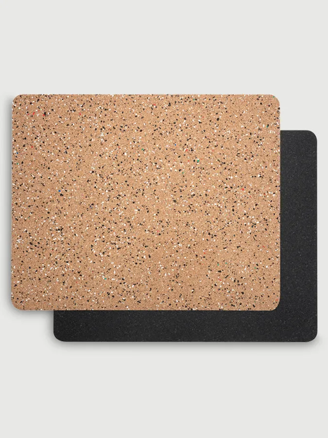 Cork Ethos Desk Mat 500 x 400 x 3mm - Multicolor