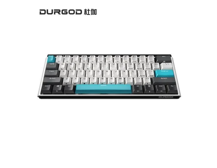 DURGOD K330W 61 Keys Three-mode Gaming Mechanical Keyboard