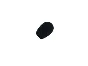 Foam Black Windscreens for Convertible Headsets - Small