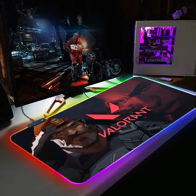 Gaming Mouse Pads RGB Collection-2 Valorant (Variants & Sizes available)