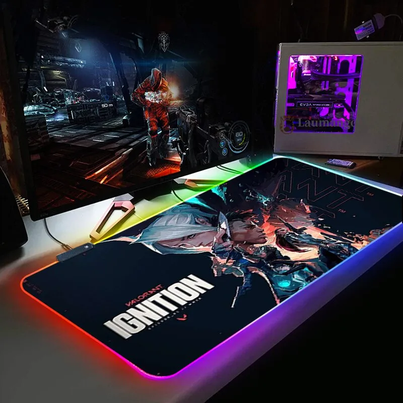 Gaming Mouse Pads RGB Collection-3 Valorant (Variants & Sizes available)