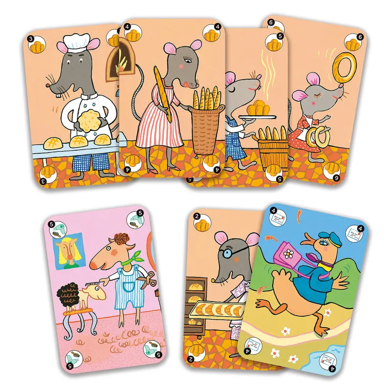 Happy Family Card Game - Djeco