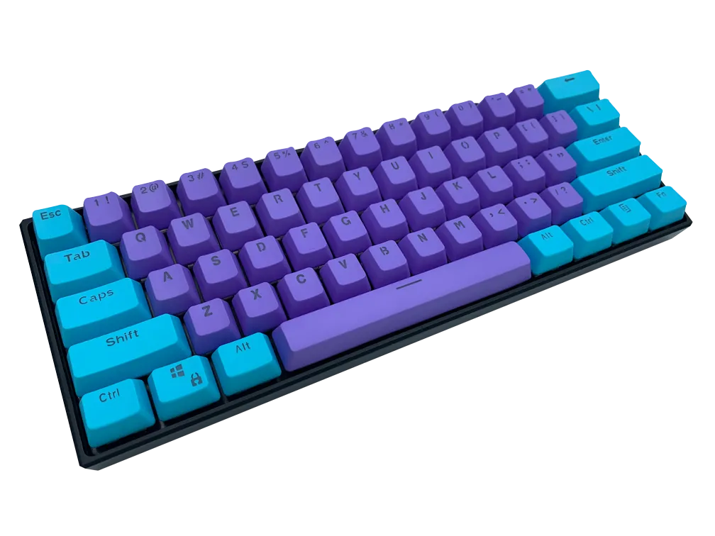 Hayabusa 60% Keyboard - Amethyst V2