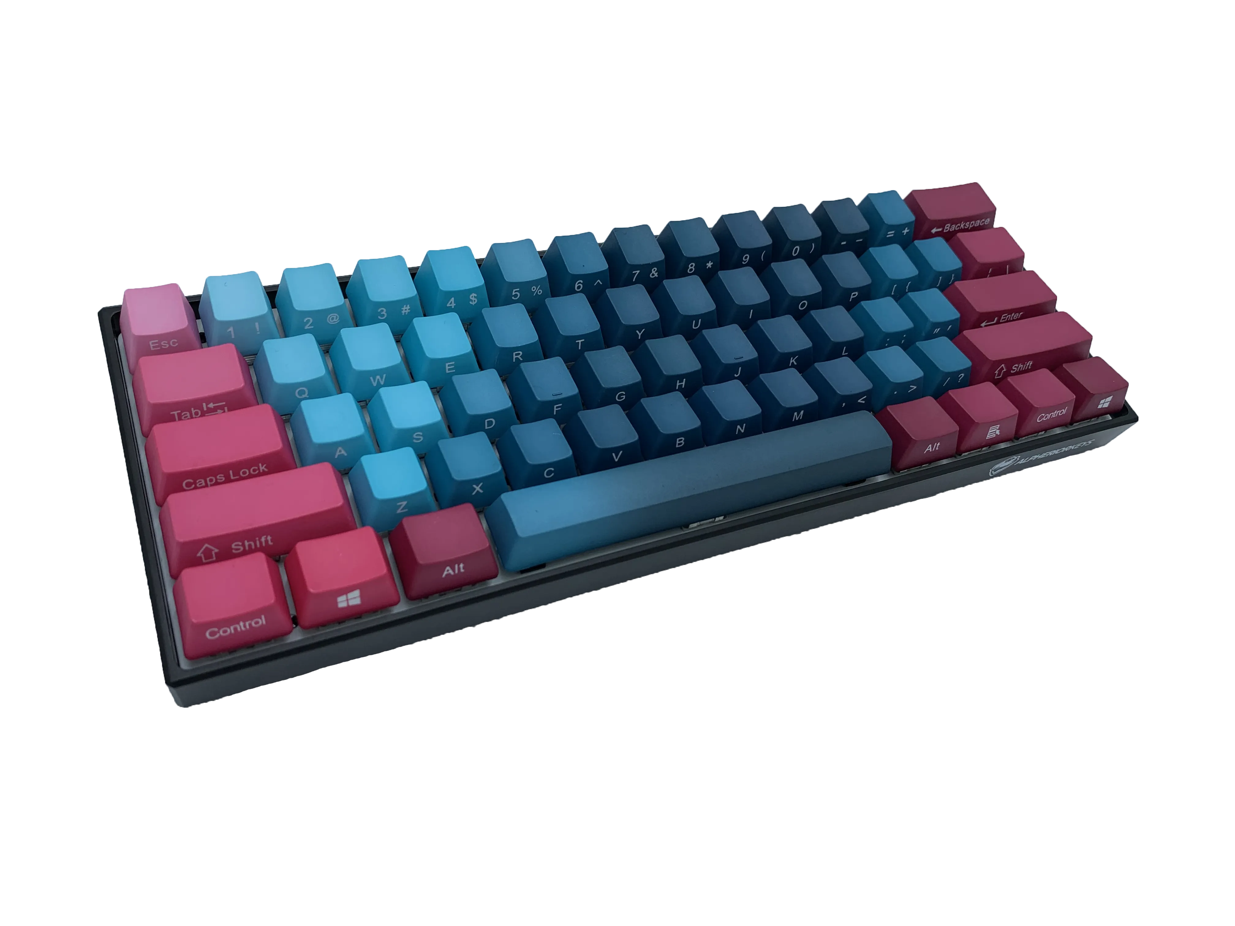 Hayabusa 60% Keyboard - Cotton Candy Fade