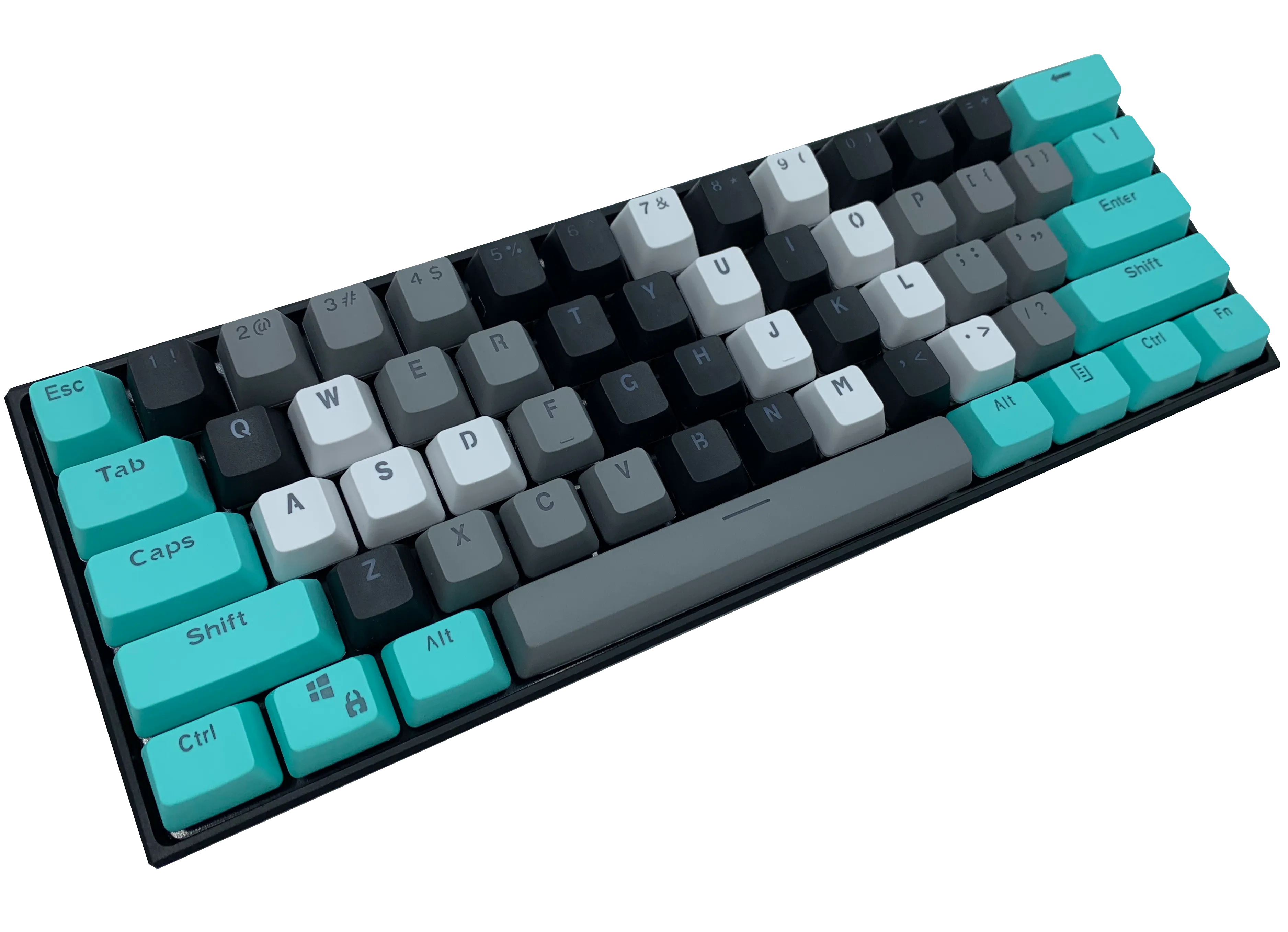 Hayabusa 60% Keyboard - Cyborg