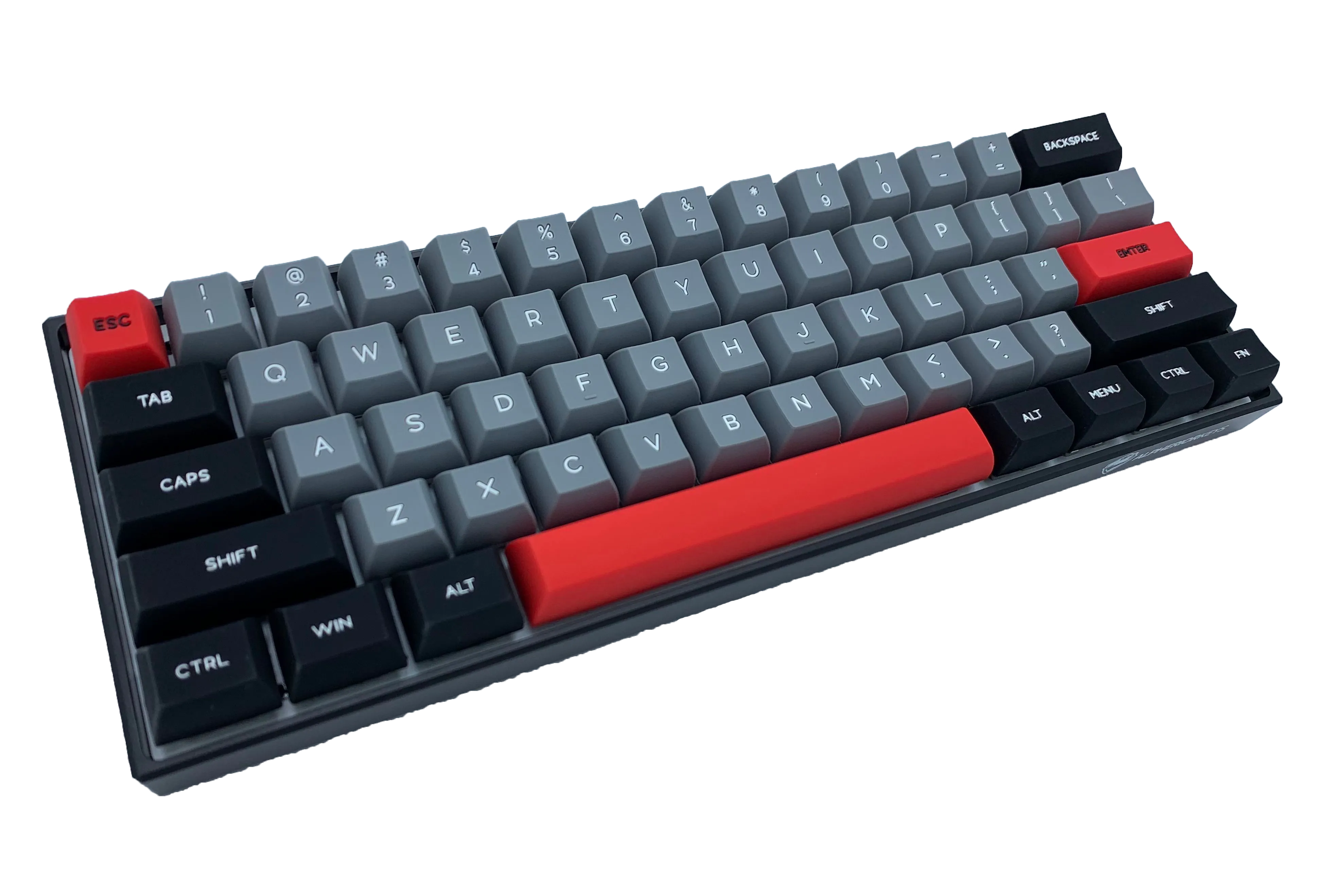 Hayabusa 60% Keyboard - Dark Gummy (SILICONE KEYCAPS)