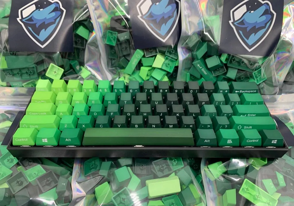 Hayabusa 60% Keyboard - Emerald