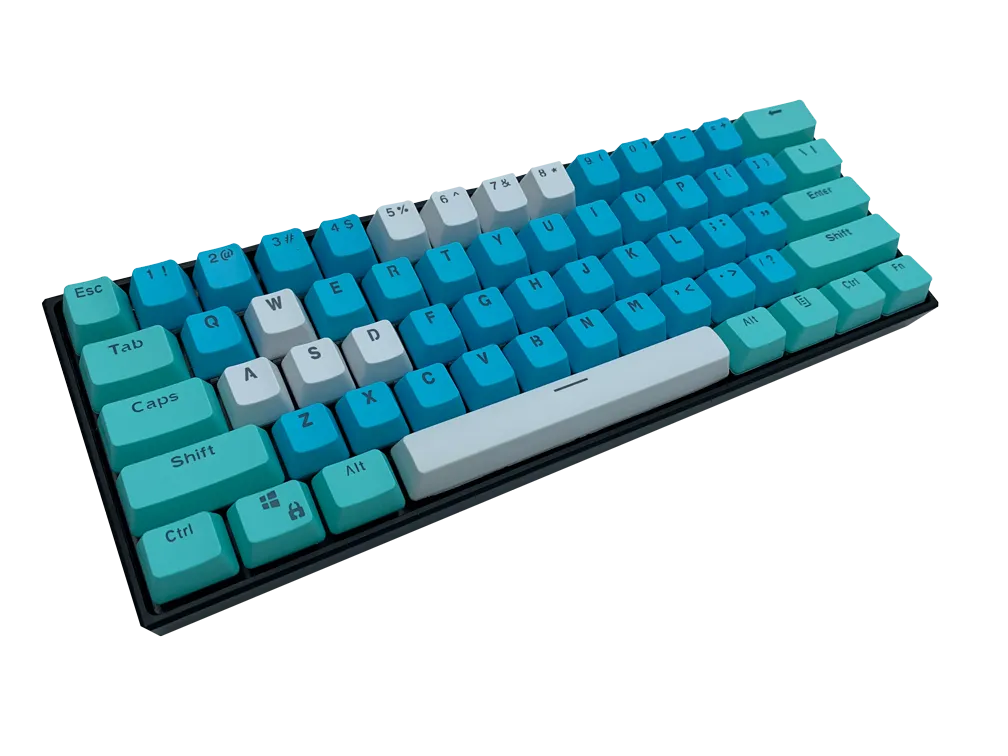 Hayabusa 60% Keyboard - Frostbite