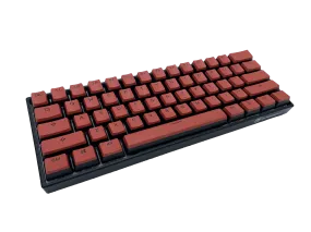 Hayabusa 60% Keyboard - Slayer Pudding (Red & Black)