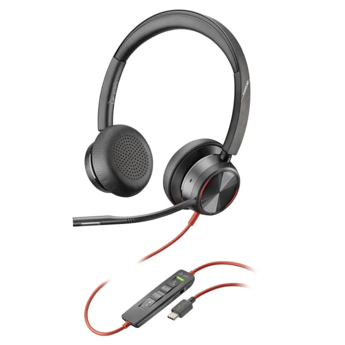 HP/Plantronics BLACKWIRE 8225 Duo USB-C Headset