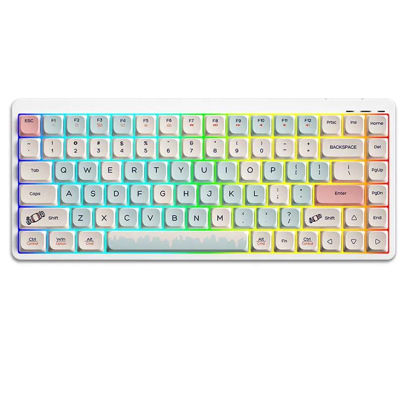 iBlancod YK75 Pro Low Profile Wireless Mechanical Keyboard