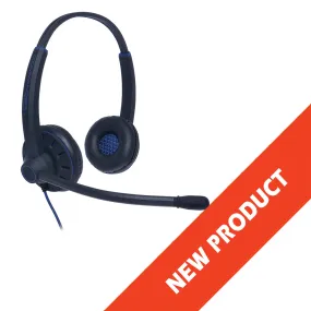 JPL Office QD Monaural/ Binaural  Headset w/ Noise-canceling Mic & Call/Volume/Mute Control (Commander PM & PB)