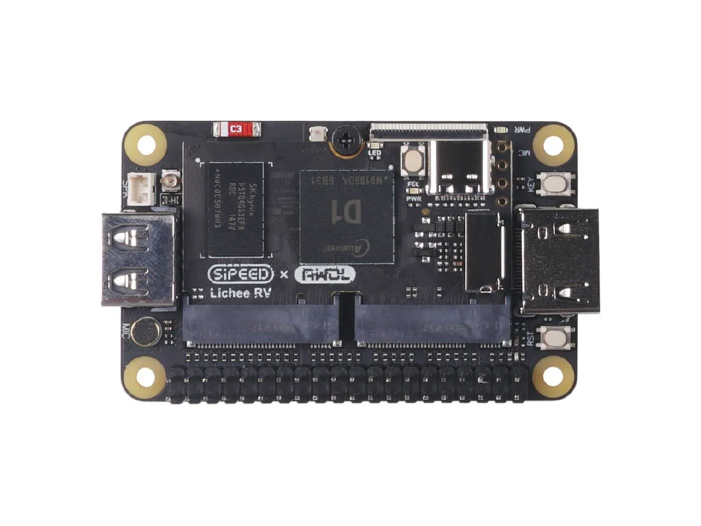 Lichee RV Dock Allwinner D1 SoC - RISC-V Linux development kit - High Integration & Open-Source