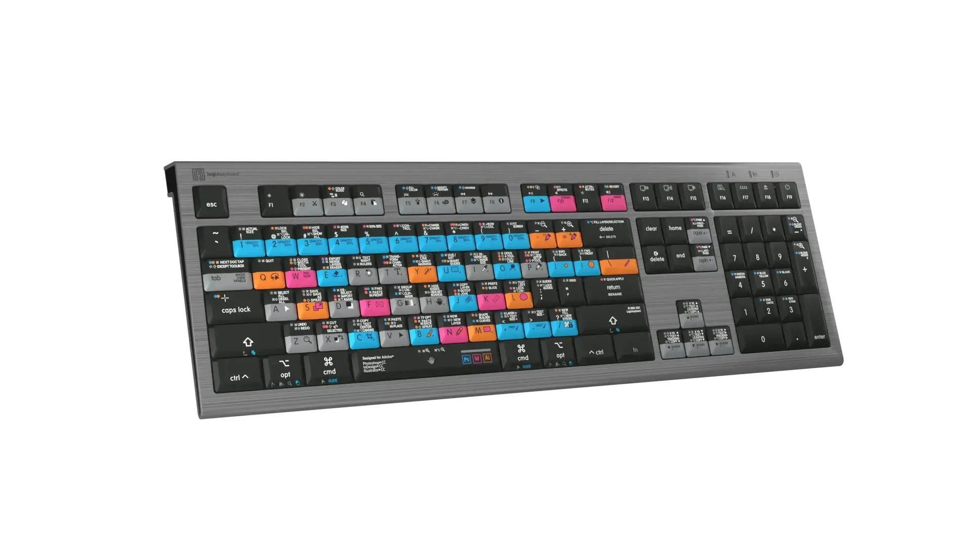 LogicKeyboard Adobe Grap. Des. Ps Id Ai Mac US ASTRA 2 LKB-AGDA-A2M-US