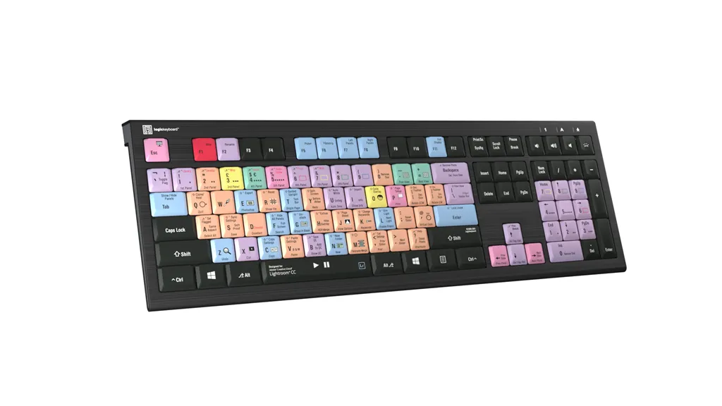 LogicKeyboard Adobe LightRoom CC/6 PC Astra 2 US LKB-LGTRCC-A2PC-US