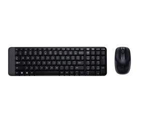 Logitech MK220 Wireless Keyboard and Mouse Combo Space-saving wireless combo