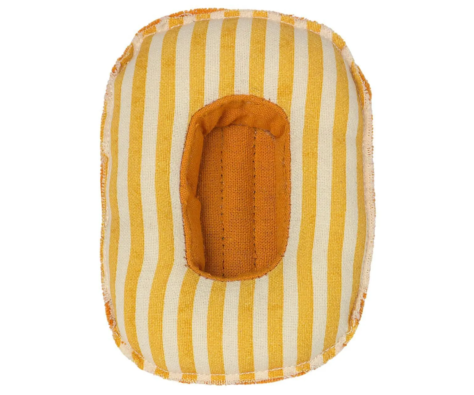 Maileg Rubber Boat Yellow Stripe Beach Collection