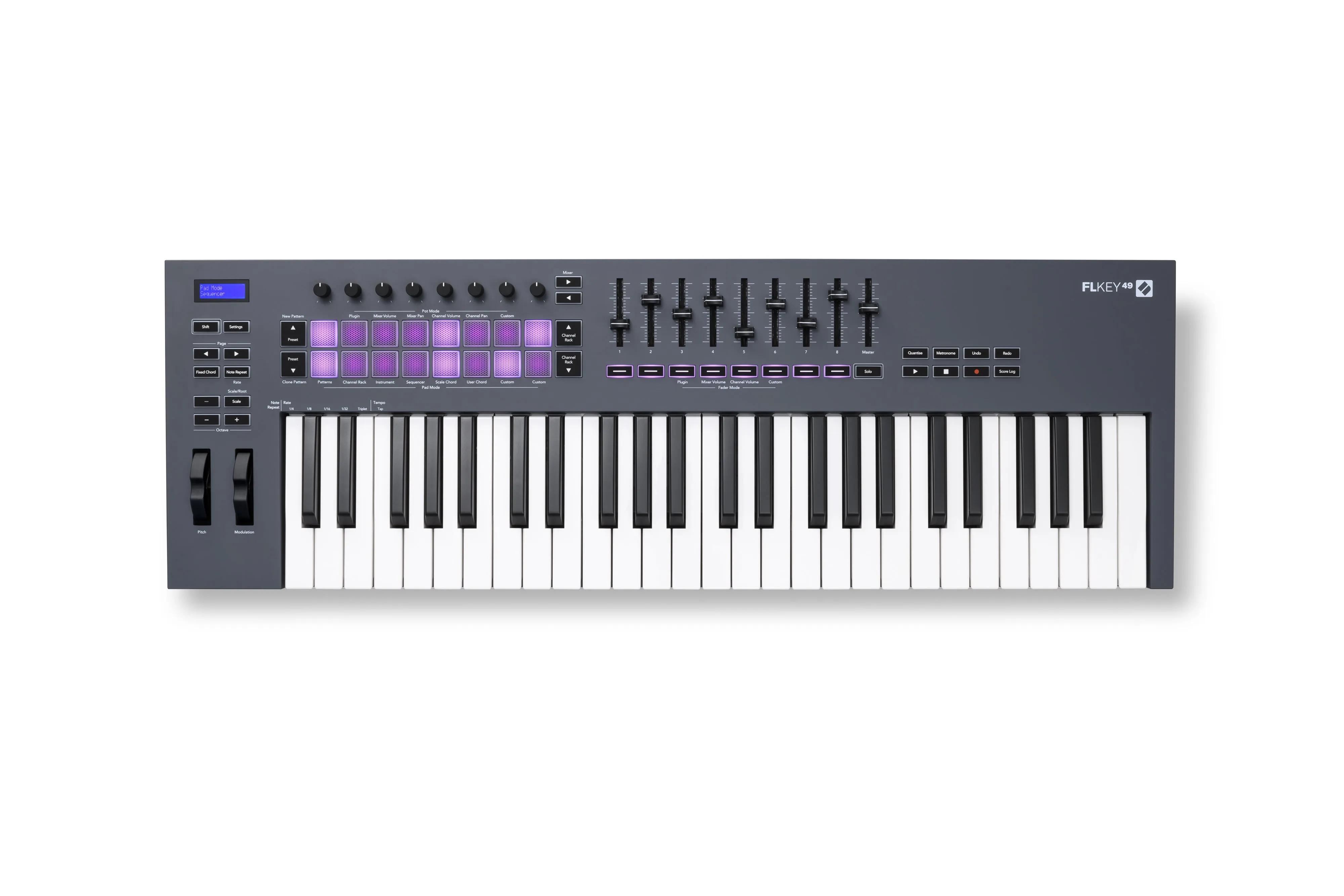 Novation FLkey 49 MIDI keyboard for FL Studio 49 Keys