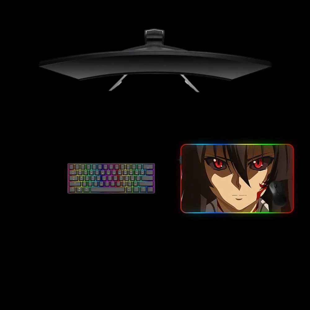 Nysekai "Akame Eyes Design M-XXL Size RGB Gaming Mouse Pad'' Computer Desk Mat