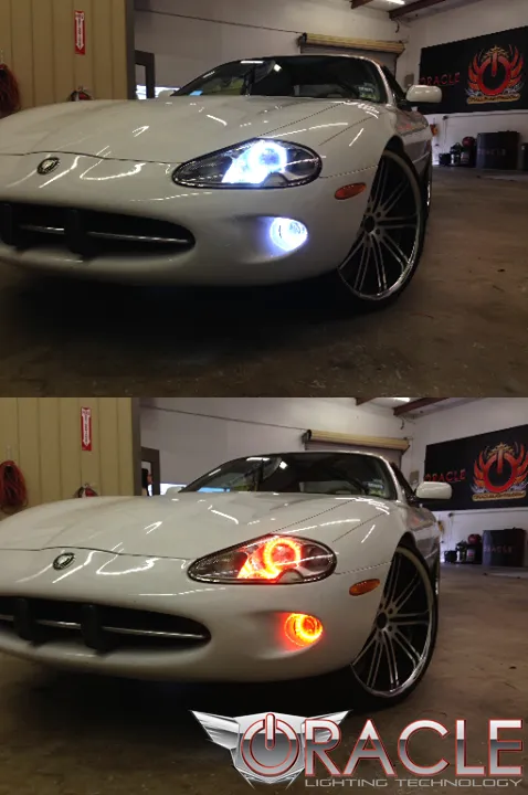 ORACLE Lighting 1996-2006 Jaguar XK8/XKR LED Headlight Halo Kit